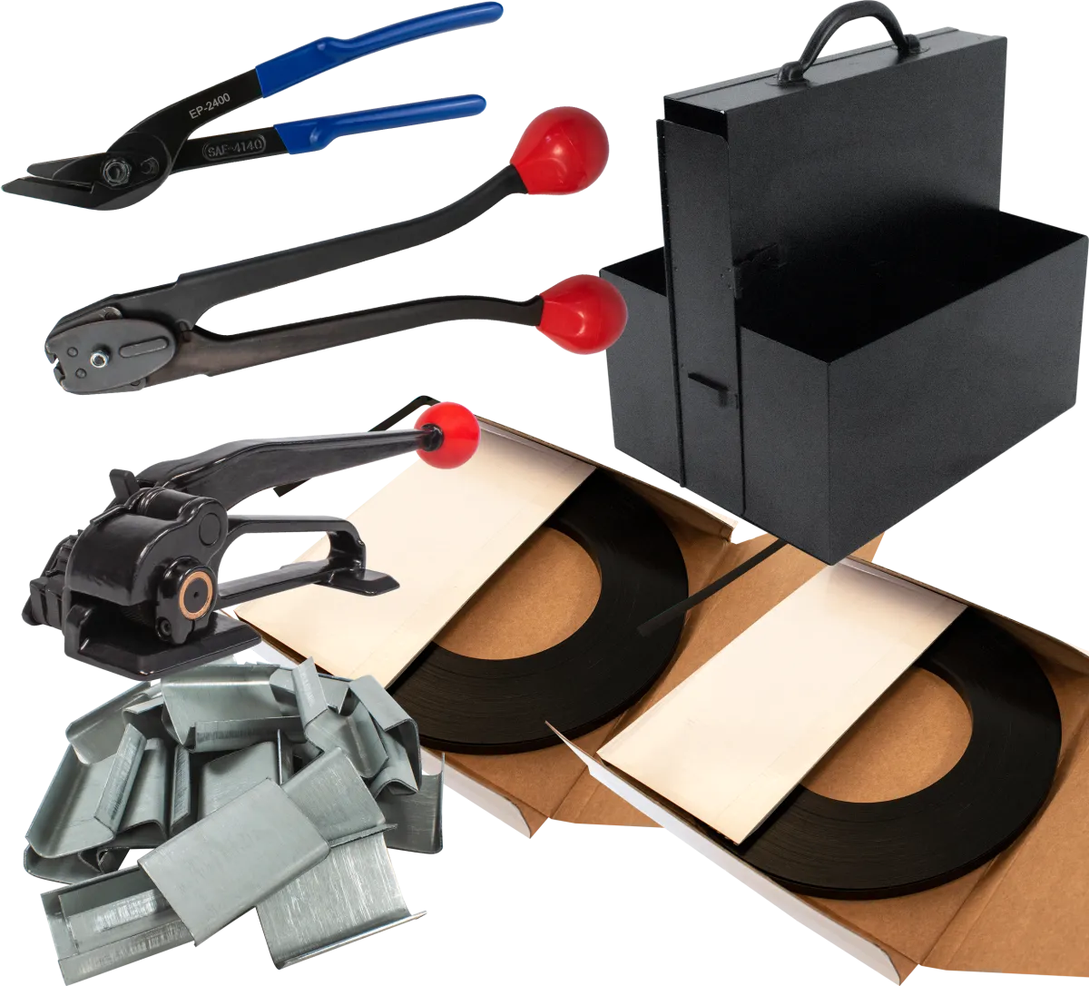 Steel Strapping Kit for 5/8" - Open Seals, Economy