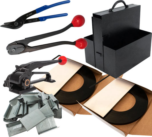 Steel Strapping Kit for 5/8" - Open Seals, Economy
